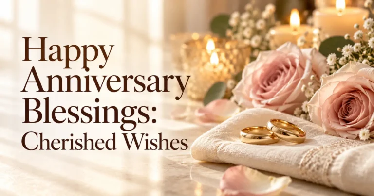 100+ Happy Anniversary Blessings: Cherished Wishes 2026