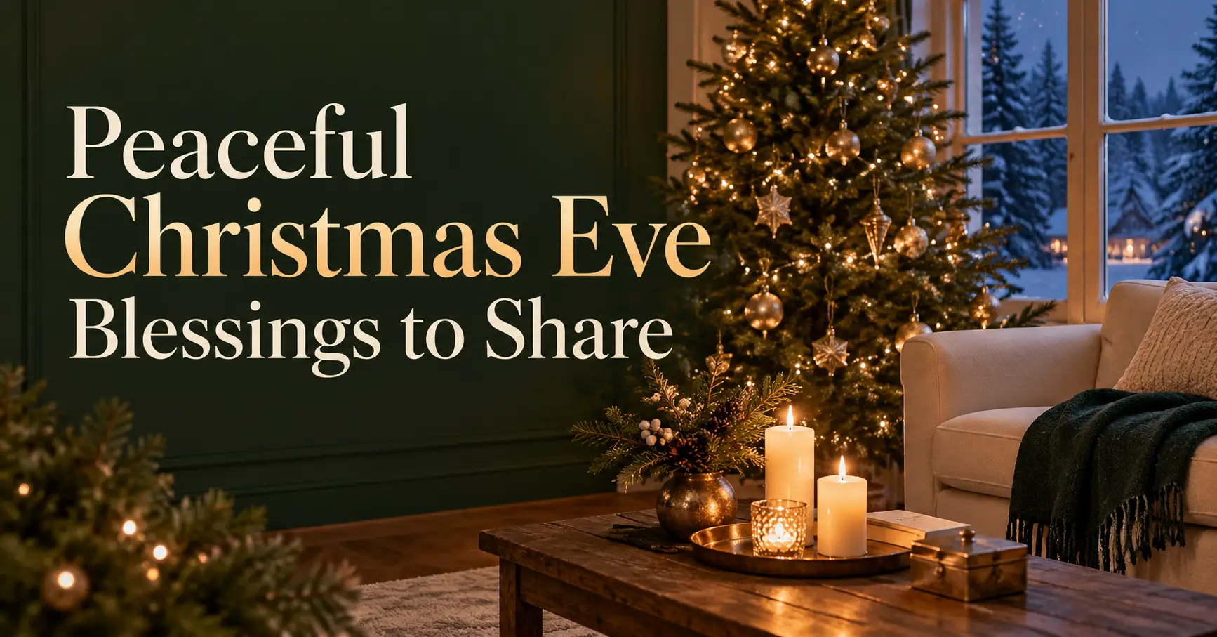 100+ Peaceful Christmas Eve Blessings to Share