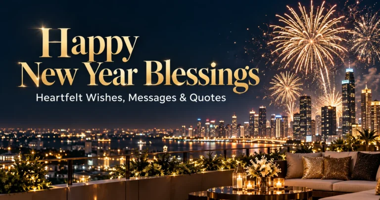 101+ Happy New Year Blessings: Heartfelt Wishes, Messages & Quotes