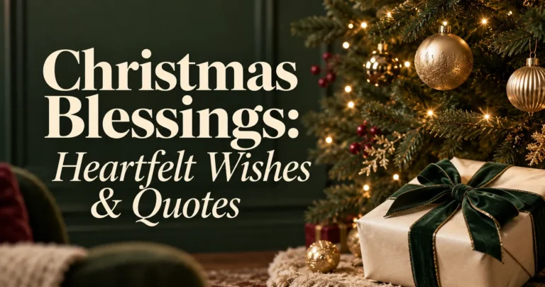 101+ Powerful Christmas Blessings for Family, Friend to share Wishes & Quotes 2026