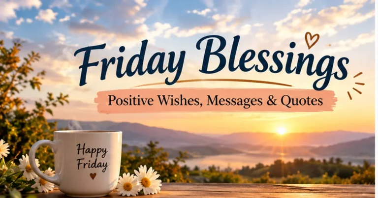 102+ Friday Blessings: Positive Wishes, Messages & Quotes