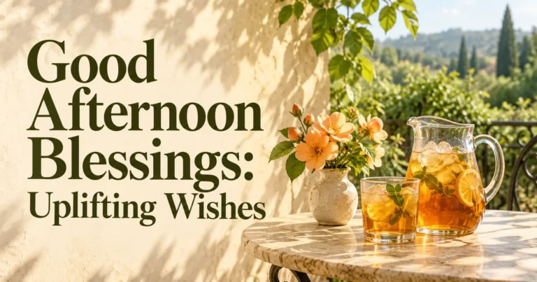 103+ Good Afternoon Blessings: Prayers, Quotes and wishes for the Middle of Your Day (2026)