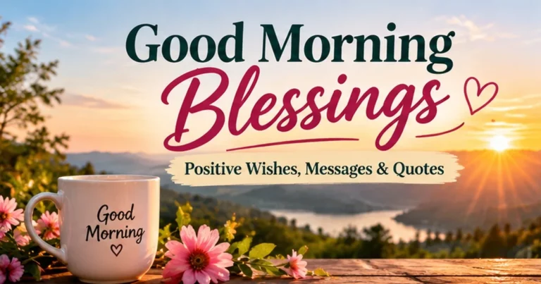 107+ Good Morning Blessings: Positive Wishes, Messages & Quotes