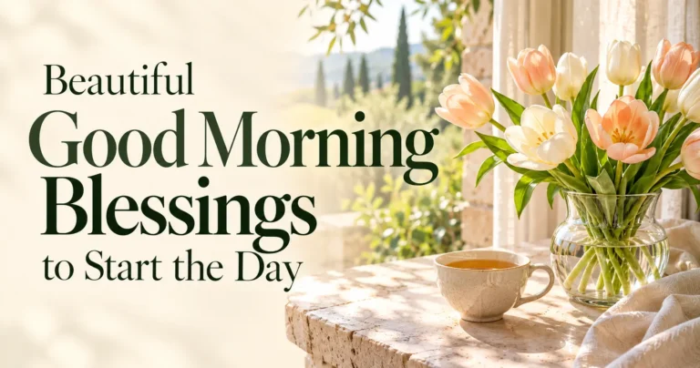 110+ Good Morning Blessings, Prayers, Quotes, and Bible Verses