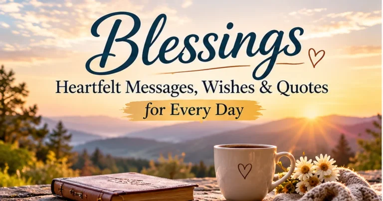 123+ Blessings: Heartfelt Messages, Wishes & Quotes for Every Day