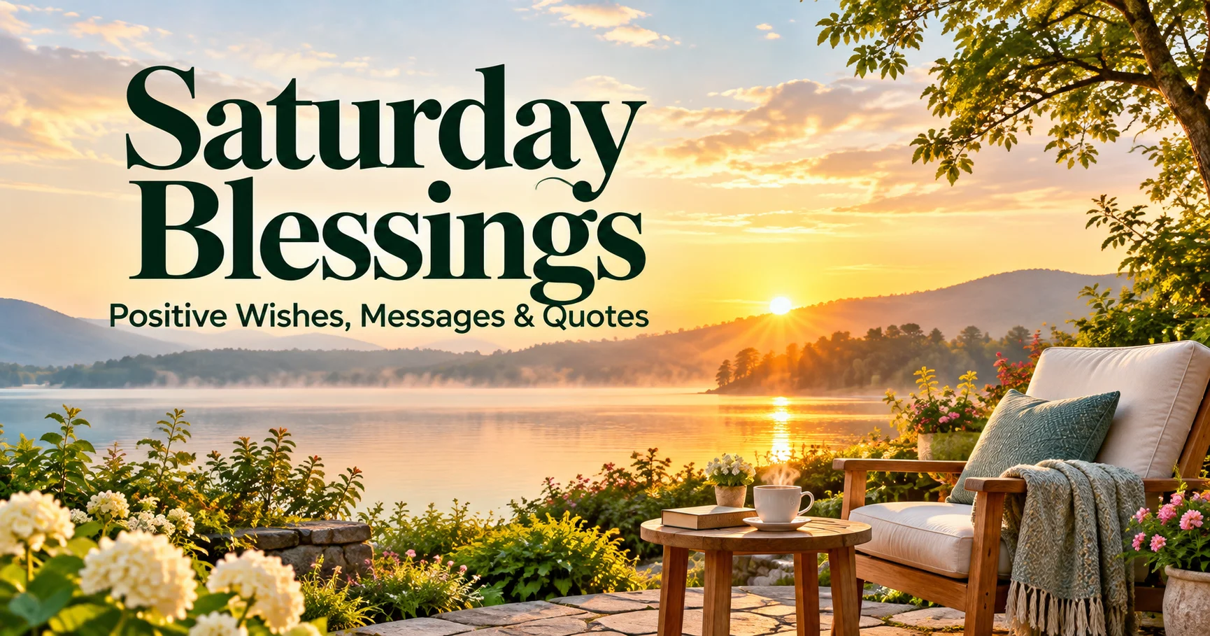 128+ Saturday Blessings: Positive Wishes, Messages & Quotes Saturday Blessings are positive wishes, prayers, messages, and short quotes you can share to bring encouragement, peace, gratitude, or joy to someone’s saturday. This collection gives you ready-to-use wording for family, friends, coworkers, loved ones, cards, texts, and social posts. You will find both faith-based and broadly positive options, along with short lines for quick sharing. Choose the message that fits the person and situation, then personalize it so your saturday blessings sounds natural and genuinely yours. What makes a meaningful saturday blessings message? A meaningful saturday blessings message matches the recipient and the moment. It can be spiritual, cheerful, reflective, or practical, but it should sound like a real person speaking. A short message becomes more personal when you add a name, mention the person’s plans, or recognize something they are facing. Beautiful Saturday Blessings for a Peaceful Weekend These beautiful saturday blessings for a peaceful weekend are designed to sound natural in a real text, card, or social post. They balance warmth with practical encouragement, so you can share a meaningful message without sounding overly formal or repetitive. • May the hours ahead carry comfort in difficult places and gratitude in the good ones. May you feel supported, appreciated, and ready for what comes next. • I’m sending a warm wish for steady peace, clear thinking, and small reasons to smile. May you have the courage to begin, the patience to continue, and the wisdom to rest. • May you step into this Saturday with joy that feels genuine, peace that lasts, and work that feels worthwhile. Keep what matters close, release what you cannot control, and move forward with hope. • Let this Saturday bring faith for uncertain moments, patience for delays, and hope for what is ahead. May every good thing you receive inspire you to pass kindness forward. • May your heart welcome unexpected kindness, renewed motivation, and a reason to feel hopeful. Let gratitude steady you and hope keep you looking forward. • May today make room for rest where you need it and energy for what matters most. May your plans move forward without stealing your peace. • May you be met with a lighter heart, a focused mind, and appreciation for ordinary blessings. Trust the next right step, even if you cannot see the whole path yet. • On this Saturday, may you receive a peaceful pace, thoughtful words, and moments worth remembering. May the people around you experience your kindness and return it in generous ways. • May this Saturday bring you a grateful heart, calm decisions, and meaningful progress. May you finish the day feeling thankful for how far you came. • Wishing you warm conversations, useful opportunities, and quiet confidence. May today remind you that progress can be quiet and still be meaningful. • May this Saturday give you clarity about your next step and contentment with the progress you have already made. Take the day one step at a time and notice the good that is already present. • May your Saturday be filled with kind people, good news, and the confidence to keep moving. May the day leave you with good memories and a peaceful heart. Happy Saturday Blessings for Joy and Good Company These happy saturday blessings for joy and good company are designed to sound natural in a real text, card, or social post. They balance warmth with practical encouragement, so you can share a meaningful message without sounding overly formal or repetitive. • Let this Saturday bring enough strength for today's responsibilities and enough peace to enjoy the day. May today remind you that progress can be quiet and still be meaningful. • May your heart welcome fresh hope, patient strength, and encouraging moments. Take the day one step at a time and notice the good that is already present. • May today make room for wisdom for your choices, courage for your challenges, and grace for yourself. May the day leave you with good memories and a peaceful heart. • May you be met with comfort in difficult places and gratitude in the good ones. May you feel supported, appreciated, and ready for what comes next. • On this Saturday, may you receive steady peace, clear thinking, and small reasons to smile. May you have the courage to begin, the patience to continue, and the wisdom to rest. • May this Saturday bring you joy that feels genuine, peace that lasts, and work that feels worthwhile. Keep what matters close, release what you cannot control, and move forward with hope. • Wishing you faith for uncertain moments, patience for delays, and hope for what is ahead. May every good thing you receive inspire you to pass kindness forward. • May this Saturday give you unexpected kindness, renewed motivation, and a reason to feel hopeful. Let gratitude steady you and hope keep you looking forward. • May your Saturday be filled with rest where you need it and energy for what matters most. May your plans move forward without stealing your peace. • Sending you a lighter heart, a focused mind, and appreciation for ordinary blessings. Trust the next right step, even if you cannot see the whole path yet. • As this Saturday begins, may you find a peaceful pace, thoughtful words, and moments worth remembering. May the people around you experience your kindness and return it in generous ways. • May today surround you with a grateful heart, calm decisions, and meaningful progress. May you finish the day feeling thankful for how far you came. Positive Saturday Messages for Rest, Plans, and Fresh Energy These positive saturday messages for rest, plans, and fresh energy are designed to sound natural in a real text, card, or social post. They balance warmth with practical encouragement, so you can share a meaningful message without sounding overly formal or repetitive. • May you be met with faith for uncertain moments, patience for delays, and hope for what is ahead. Trust the next right step, even if you cannot see the whole path yet. • On this Saturday, may you receive unexpected kindness, renewed motivation, and a reason to feel hopeful. May the people around you experience your kindness and return it in generous ways. • May this Saturday bring you rest where you need it and energy for what matters most. May you finish the day feeling thankful for how far you came. • Wishing you a lighter heart, a focused mind, and appreciation for ordinary blessings. May today remind you that progress can be quiet and still be meaningful. • May this Saturday give you a peaceful pace, thoughtful words, and moments worth remembering. Take the day one step at a time and notice the good that is already present. • May your Saturday be filled with a grateful heart, calm decisions, and meaningful progress. May the day leave you with good memories and a peaceful heart. • Sending you warm conversations, useful opportunities, and quiet confidence. May you feel supported, appreciated, and ready for what comes next. • As this Saturday begins, may you find clarity about your next step and contentment with the progress you have already made. May you have the courage to begin, the patience to continue, and the wisdom to rest. • May today surround you with kind people, good news, and the confidence to keep moving. Keep what matters close, release what you cannot control, and move forward with hope. • Here is a simple blessing for your Saturday: healthy perspective, gentle encouragement, and a sense of purpose. May every good thing you receive inspire you to pass kindness forward. • May the hours ahead carry enough strength for today's responsibilities and enough peace to enjoy the day. Let gratitude steady you and hope keep you looking forward. • I’m sending a warm wish for fresh hope, patient strength, and encouraging moments. May your plans move forward without stealing your peace. Thankful Saturday Blessings for Life's Simple Gifts These thankful saturday blessings for life's simple gifts are designed to sound natural in a real text, card, or social post. They balance warmth with practical encouragement, so you can share a meaningful message without sounding overly formal or repetitive. • Wishing you rest where you need it and energy for what matters most. May every good thing you receive inspire you to pass kindness forward. • May this Saturday give you a lighter heart, a focused mind, and appreciation for ordinary blessings. Let gratitude steady you and hope keep you looking forward. • May your Saturday be filled with a peaceful pace, thoughtful words, and moments worth remembering. May your plans move forward without stealing your peace. • Sending you a grateful heart, calm decisions, and meaningful progress. Trust the next right step, even if you cannot see the whole path yet. • As this Saturday begins, may you find warm conversations, useful opportunities, and quiet confidence. May the people around you experience your kindness and return it in generous ways. • May today surround you with clarity about your next step and contentment with the progress you have already made. May you finish the day feeling thankful for how far you came. • Here is a simple blessing for your Saturday: kind people, good news, and the confidence to keep moving. May today remind you that progress can be quiet and still be meaningful. • May the hours ahead carry healthy perspective, gentle encouragement, and a sense of purpose. Take the day one step at a time and notice the good that is already present. • I’m sending a warm wish for enough strength for today's responsibilities and enough peace to enjoy the day. May the day leave you with good memories and a peaceful heart. • May you step into this Saturday with fresh hope, patient strength, and encouraging moments. May you feel supported, appreciated, and ready for what comes next. • Let this Saturday bring wisdom for your choices, courage for your challenges, and grace for yourself. May you have the courage to begin, the patience to continue, and the wisdom to rest. • May your heart welcome comfort in difficult places and gratitude in the good ones. Keep what matters close, release what you cannot control, and move forward with hope. Saturday Blessings for Family, Friends, and Loved Ones A blessing feels more personal when it reflects the relationship behind it. This section includes warm wording you can send to family, friends, coworkers, neighbors, or someone who simply needs encouragement. Choose the message that fits your relationship and add a name or specific detail if you want it to feel even more personal. • For a friend going through a hard week: Wishing you a blessed Saturday. May today bring wisdom for your choices, courage for your challenges, and grace for yourself. May this message remind you that someone is thinking of you. • For someone starting something new: Wishing you a blessed Saturday. May today bring comfort in difficult places and gratitude in the good ones. May this message remind you that someone is thinking of you. • For a loved one far from home: Wishing you a blessed Saturday. May today bring steady peace, clear thinking, and small reasons to smile. May this message remind you that someone is thinking of you. • For someone you have not checked on lately: Wishing you a blessed Saturday. May today bring joy that feels genuine, peace that lasts, and work that feels worthwhile. May this message remind you that someone is thinking of you. • For your family: Wishing you a blessed Saturday. May today bring faith for uncertain moments, patience for delays, and hope for what is ahead. May this message remind you that someone is thinking of you. • For a close friend: Wishing you a blessed Saturday. May today bring unexpected kindness, renewed motivation, and a reason to feel hopeful. May this message remind you that someone is thinking of you. • For someone you love: Wishing you a blessed Saturday. May today bring rest where you need it and energy for what matters most. May this message remind you that someone is thinking of you. • For a coworker who needs encouragement: Wishing you a blessed Saturday. May today bring a lighter heart, a focused mind, and appreciation for ordinary blessings. May this message remind you that someone is thinking of you. • For a neighbor: Wishing you a blessed Saturday. May today bring a peaceful pace, thoughtful words, and moments worth remembering. May this message remind you that someone is thinking of you. • For your partner: Wishing you a blessed Saturday. May today bring a grateful heart, calm decisions, and meaningful progress. May this message remind you that someone is thinking of you. • For a parent: Wishing you a blessed Saturday. May today bring warm conversations, useful opportunities, and quiet confidence. May this message remind you that someone is thinking of you. • For a sibling: Wishing you a blessed Saturday. May today bring clarity about your next step and contentment with the progress you have already made. May this message remind you that someone is thinking of you. Saturday Prayers for Peace, Protection, and Renewal Prayer can turn a rushed saturday into a more grounded one. These short prayers focus on guidance, peace, protection, gratitude, and strength without assuming that every reader is facing the same situation. Use one as a personal prayer, adapt it for a loved one, or send it as a faith-filled saturday blessings message. • I pray this Saturday brings you closer to God through wisdom for every choice and calm for every situation you cannot control. May every good thing you receive inspire you to pass kindness forward. • May God guide your steps this Saturday and give you protection for your loved ones and grace for the road ahead. May you feel supported, appreciated, and ready for what comes next. • May the Lord bless your Saturday with wisdom for every choice and calm for every situation you cannot control. May today remind you that progress can be quiet and still be meaningful. • I pray God gives you protection for your loved ones and grace for the road ahead. Trust the next right step, even if you cannot see the whole path yet. • May God's grace meet you with wisdom for every choice and calm for every situation you cannot control. May every good thing you receive inspire you to pass kindness forward. • May you feel God's presence through protection for your loved ones and grace for the road ahead. May you feel supported, appreciated, and ready for what comes next. • May the Lord strengthen you with wisdom for every choice and calm for every situation you cannot control. May today remind you that progress can be quiet and still be meaningful. • May God protect your heart and fill your day with protection for your loved ones and grace for the road ahead. Trust the next right step, even if you cannot see the whole path yet. • I pray this Saturday brings you closer to God through wisdom for every choice and calm for every situation you cannot control. May every good thing you receive inspire you to pass kindness forward. Use your energy on what you can influence and release the rest. • May God guide your steps this Saturday and give you protection for your loved ones and grace for the road ahead. May you feel supported, appreciated, and ready for what comes next. Remember that a calm response can be a form of strength. • May the Lord bless your Saturday with wisdom for every choice and calm for every situation you cannot control. May today remind you that progress can be quiet and still be meaningful. End the day by naming one thing you are thankful for. • I pray God gives you protection for your loved ones and grace for the road ahead. Trust the next right step, even if you cannot see the whole path yet. Let one good moment be enough to reset your perspective. Holy Saturday Blessings for Readers Observing the Christian Tradition Holy Saturday is observed by many Christians as a quiet day of waiting and reflection before Easter Sunday. These blessings use a gentle tone centered on hope, patience, prayer, and the promise of renewal. • I pray God gives you guidance for your responsibilities and rest for your mind. May you feel supported, appreciated, and ready for what comes next. • May God's grace meet you with faith to keep going and gratitude for what has already been provided. May today remind you that progress can be quiet and still be meaningful. • May you feel God's presence through guidance for your responsibilities and rest for your mind. Trust the next right step, even if you cannot see the whole path yet. • May the Lord strengthen you with faith to keep going and gratitude for what has already been provided. May every good thing you receive inspire you to pass kindness forward. • May God protect your heart and fill your day with guidance for your responsibilities and rest for your mind. May you feel supported, appreciated, and ready for what comes next. • I pray this Saturday brings you closer to God through faith to keep going and gratitude for what has already been provided. May today remind you that progress can be quiet and still be meaningful. • May God guide your steps this Saturday and give you guidance for your responsibilities and rest for your mind. Trust the next right step, even if you cannot see the whole path yet. • May the Lord bless your Saturday with faith to keep going and gratitude for what has already been provided. May every good thing you receive inspire you to pass kindness forward. • I pray God gives you guidance for your responsibilities and rest for your mind. May you feel supported, appreciated, and ready for what comes next. Remember that a calm response can be a form of strength. • May God's grace meet you with faith to keep going and gratitude for what has already been provided. May today remind you that progress can be quiet and still be meaningful. End the day by naming one thing you are thankful for. • May you feel God's presence through guidance for your responsibilities and rest for your mind. Trust the next right step, even if you cannot see the whole path yet. Let one good moment be enough to reset your perspective. • May the Lord strengthen you with faith to keep going and gratitude for what has already been provided. May every good thing you receive inspire you to pass kindness forward. Give yourself permission to move at a thoughtful pace. Short Saturday Quotes, Greetings, and Animated-Image Captions Sometimes a short line works better than a long message. These concise saturday blessings quotes and captions are written for texts, cards, image overlays, Facebook posts, Instagram captions, and quick check-ins. They are intentionally brief, clear, and easy to personalize. • Gratitude helps ordinary moments feel meaningful. Keep what matters close, release what you cannot control, and move forward with hope. • Hope grows when we notice what is still possible. May you have the courage to begin, the patience to continue, and the wisdom to rest. • A peaceful mind can carry a busy schedule more wisely. May you feel supported, appreciated, and ready for what comes next. • Small encouragement can become someone else's turning point. May the day leave you with good memories and a peaceful heart. • You do not need a perfect day to find something worth appreciating. Take the day one step at a time and notice the good that is already present. • Joy becomes easier to notice when gratitude becomes a habit. May today remind you that progress can be quiet and still be meaningful. • A fresh start can be quiet, practical, and powerful. May you finish the day feeling thankful for how far you came. • A grateful beginning can change the tone of an entire Saturday. May the people around you experience your kindness and return it in generous ways. • Peace is not wasted time; it is strength gathered for what comes next. Trust the next right step, even if you cannot see the whole path yet. • A kind word sent early can stay with someone long after the message is read. May your plans move forward without stealing your peace. • Progress often looks like one faithful step taken with a calm heart. Let gratitude steady you and hope keep you looking forward. • The best part of a new Saturday is the chance to begin again with better perspective. May every good thing you receive inspire you to pass kindness forward. How to Personalize and Share These Messages A ready-made blessing is most useful when it saves time without making the message feel generic. Before you send one, adjust the tone to the relationship and the setting. Small edits usually create a stronger result than rewriting everything. For a text message Choose one or two sentences that sound like your normal voice. Add the person’s name and, if useful, one detail about their saturday plans. For social media Use a shorter saturday blessings line with a clear emotional focus—gratitude, encouragement, faith, rest, or motivation—rather than stacking several similar phrases. For a card or note Pair a blessing with a personal sentence about why you appreciate the recipient. This keeps the message from feeling copied or generic. For a faith-based message Use prayerful wording only when it fits the recipient and relationship. Respectful personalization matters more than making the message sound formal. Quick Writing Tips for a More Natural Blessing • Use the recipient’s name when the message is personal rather than public. • Prefer one clear emotional focus—peace, gratitude, encouragement, faith, celebration, or hope—over a long string of similar words. • Avoid promising specific outcomes you cannot know. Wish the person well instead of predicting what will happen. • Match religious language to the recipient. A faith-centered prayer can be meaningful for one person and too personal for another. • For image text, shorten the message until it remains easy to read on a phone screen. • For a close relationship, add a detail that only the two of you would recognize. Frequently Asked Questions What are saturday blessings? Saturday Blessings are warm wishes, prayers, encouraging messages, or short quotes shared to help someone begin or move through saturday with hope, gratitude, peace, or motivation. What is a simple saturday blessing to send? A simple message can say: “Wishing you a peaceful Saturday filled with good moments, clear direction, and reasons to be grateful.” Add the person’s name to make it warmer. How do I make saturday blessings feel personal? Mention the recipient’s name, relationship, current situation, or plans for the day. One specific detail usually feels more sincere than adding several generic positive words. Can I share saturday blessings on social media? Yes. Short blessings work well as captions, image text, stories, or posts. Keep the wording concise and choose a tone that fits your audience. Are religious saturday blessings appropriate for everyone? Not always. Faith-based wording is best when you know it fits the recipient. For a mixed audience, choose broader wishes centered on peace, gratitude, kindness, and encouragement. What should I write in a saturday message for a friend? Keep it conversational. Wish your friend a good Saturday, mention something they are facing or looking forward to, and add one encouraging line that sounds like you. How long should a saturday blessing be? For a text, one to three sentences is usually enough. A card or personal note can be longer, but the message should remain specific and easy to read. Can I use these saturday blessings in an image or greeting card? Yes. Shorter lines are especially useful for image overlays and greeting cards because they remain readable and emotionally clear. Closing Thoughts The best saturday blessings are easy to share because they sound sincere. Choose the line that fits the person and the moment, then add a name, a specific wish, or a detail about their saturday. A thoughtful message does not need to be long to make someone feel remembered. Use these wishes, prayers, and quotes as a starting point, and make the final wording sound like something you would genuinely say.