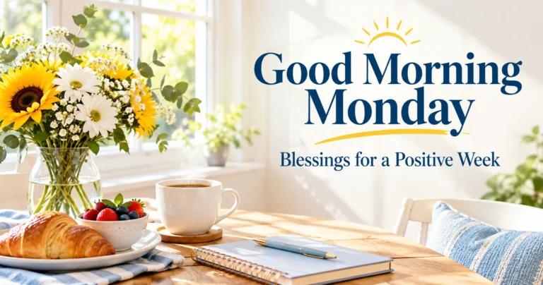 133+ Monday Morning Blessings: Positive Wishes, Messages & Quotes