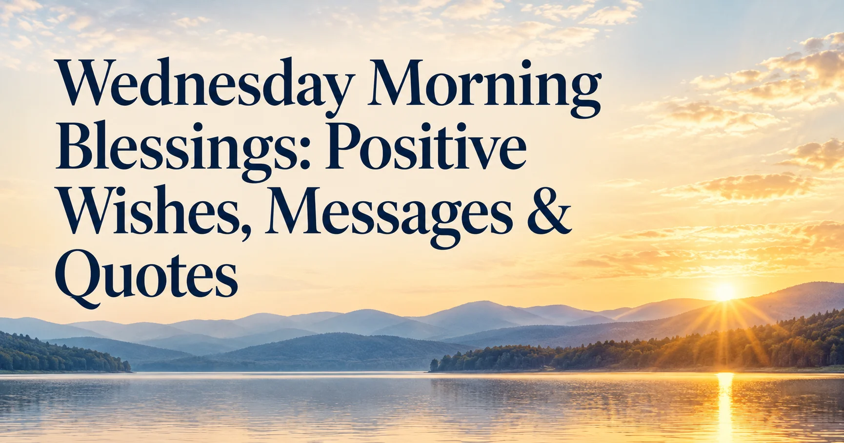 144+ Wednesday Morning Blessings: Positive Wishes, Messages & Quotes
