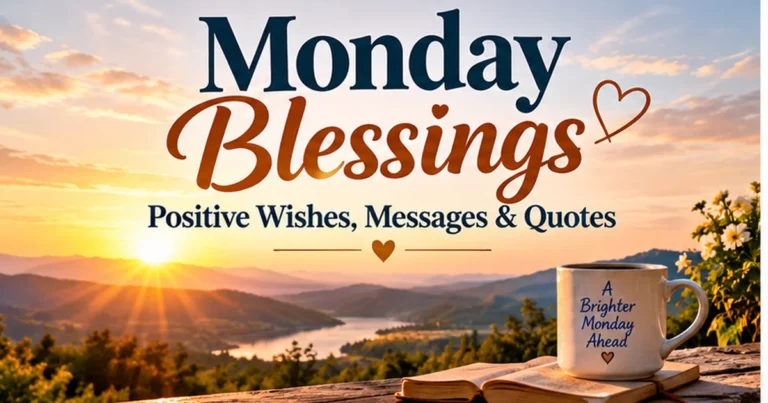 189+ Monday Blessings: Positive Wishes, Messages & Quotes